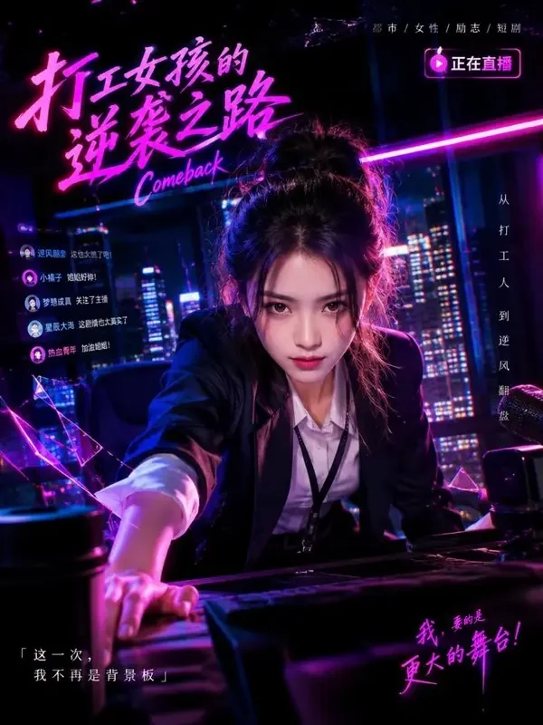 打工人逆袭计划 - 免费看短剧职场题材短剧封面