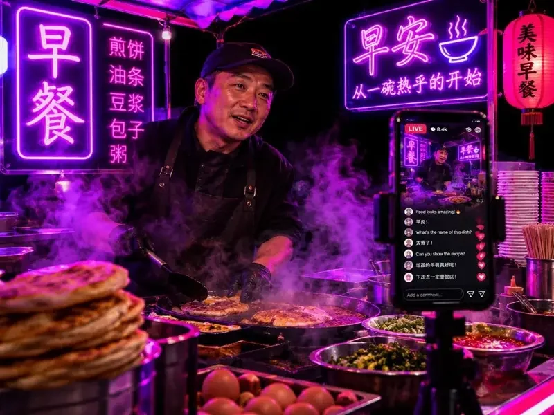 凌晨四点开播的早餐摊老板，成了榜上黑马 - 免费看短剧带货逆袭